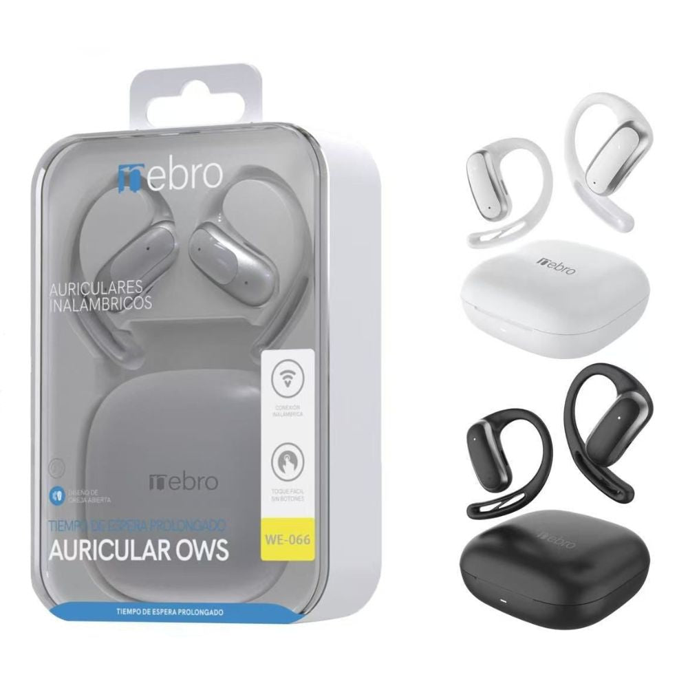 Audífonos inalámbricos de conducción ósea — Bluetooth 5.3 TWS - Imagen 2