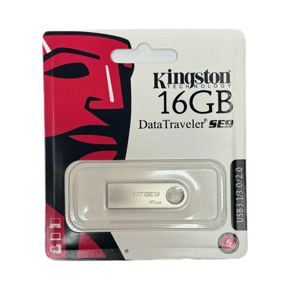 Memoria USB Kingston DataTraveler SE9 de 16GB plateado - Imagen 2