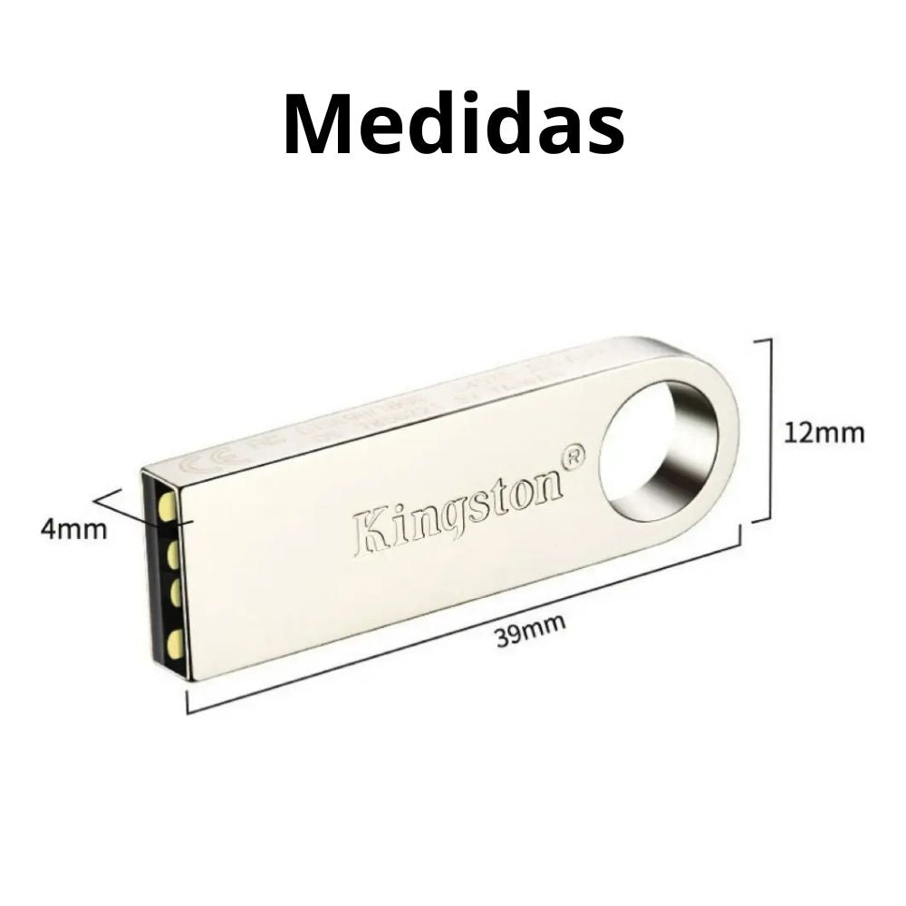 Memoria USB Kingston DataTraveler SE9 de 16GB plateado - Imagen 4