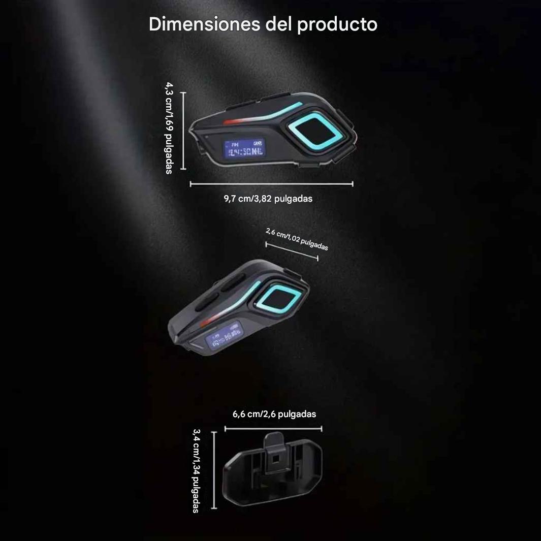 Auriculares Bluetooth para Casco Buytiti - Imagen 7