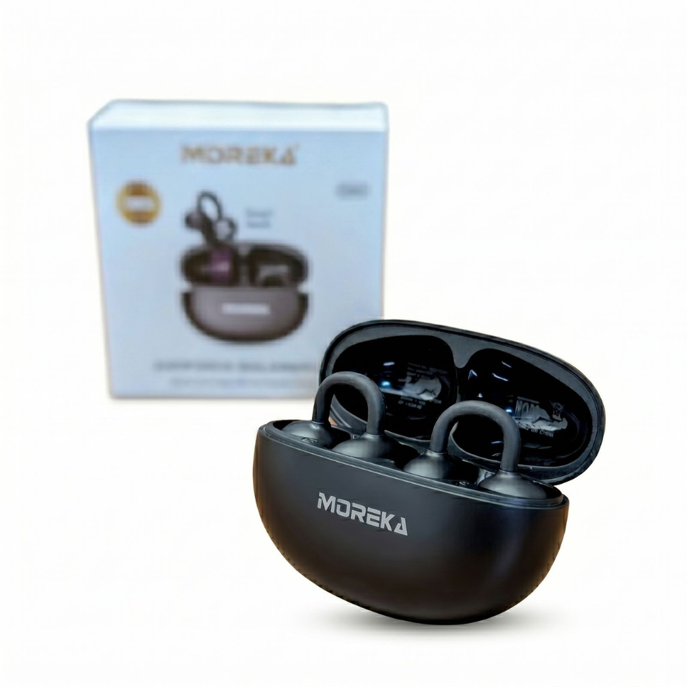 Audífonos Tipo Arete Moreka E604 Estilo y Libertad con Sonido de Alta Calidad — Bluetooth 5.3 TWS - Imagen 9