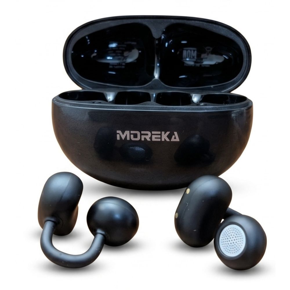 Audífonos Tipo Arete Moreka E604 Estilo y Libertad con Sonido de Alta Calidad — Bluetooth 5.3 TWS - Imagen 10