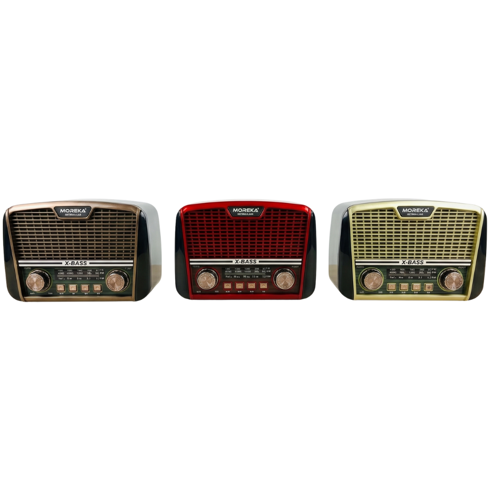 Receptor de 3 Bandas con Súper Bajos y Altavoz de 6W Radio Moreka-228 Potencia y Graves Profundos en un Solo Equipo - Imagen 7