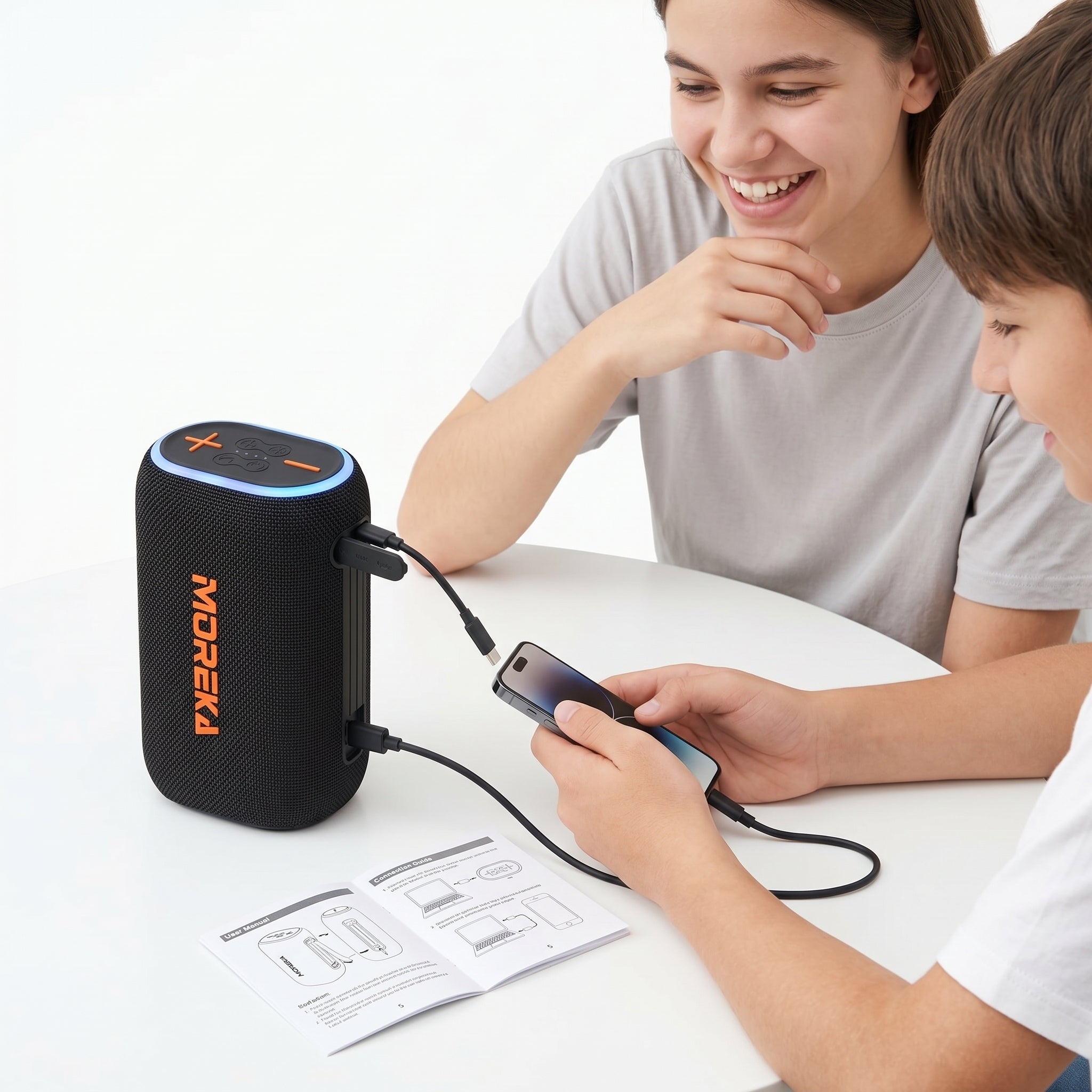 Altavoz Inalámbrico Moreka 442 20W con Batería — Bluetooth 5.0, 20W - Imagen 3