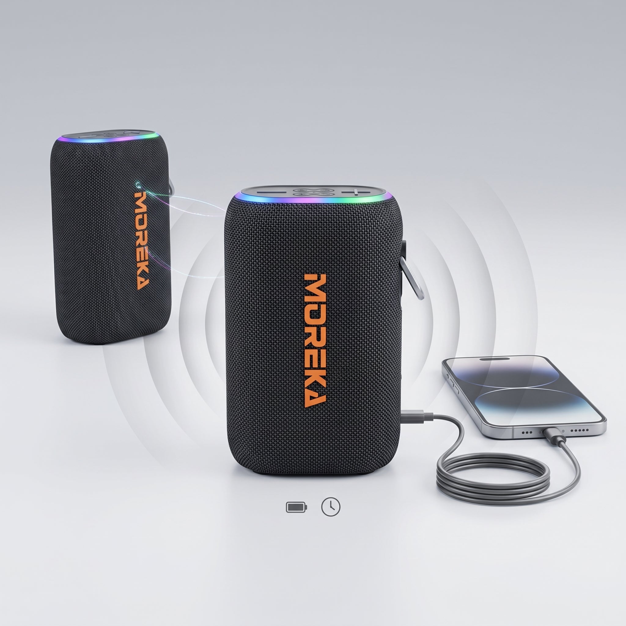 Altavoz Inalámbrico Moreka 442 20W con Batería — Bluetooth 5.0, 20W - Imagen 6