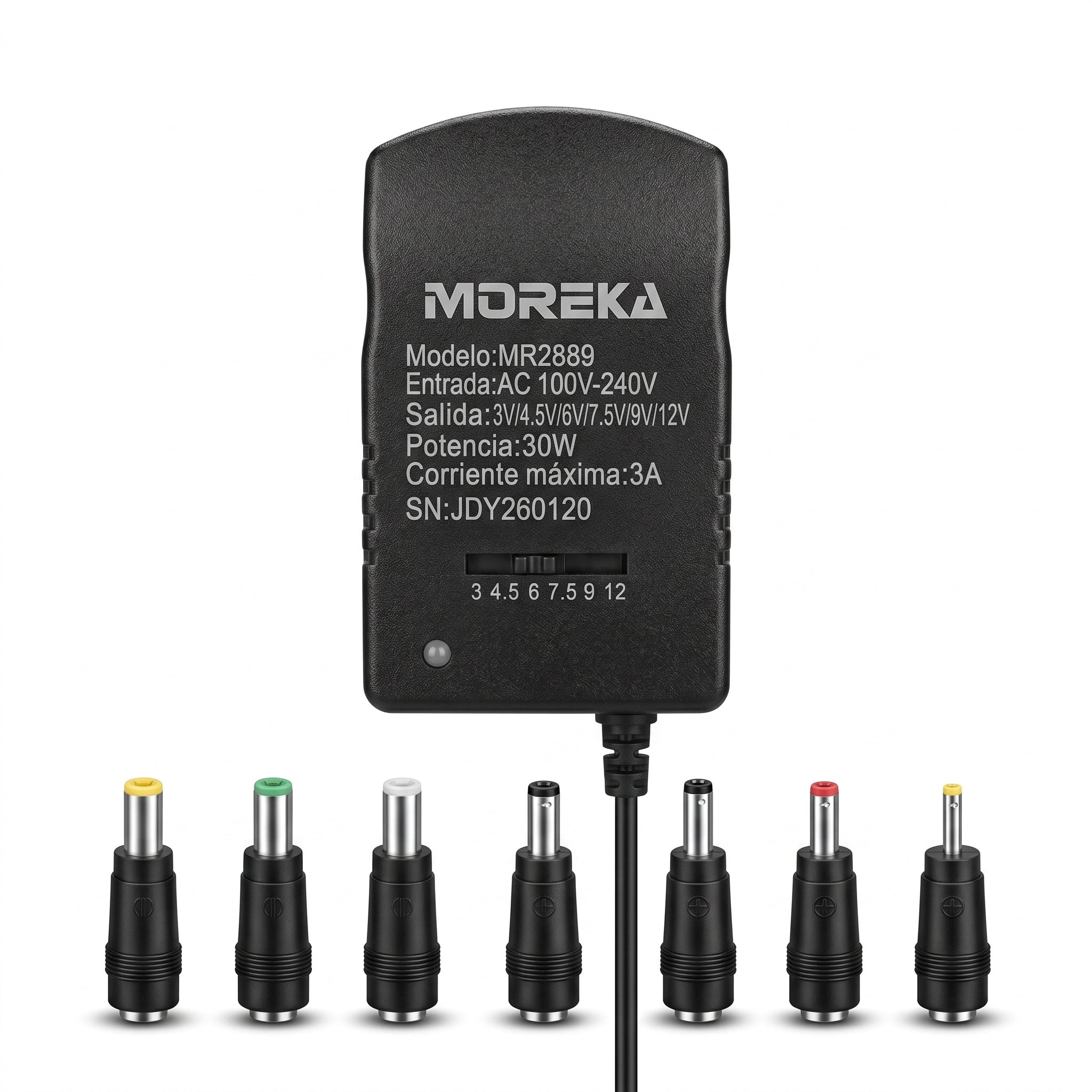 Cargador Universal Moreka MR2889 7 Conectores 3A