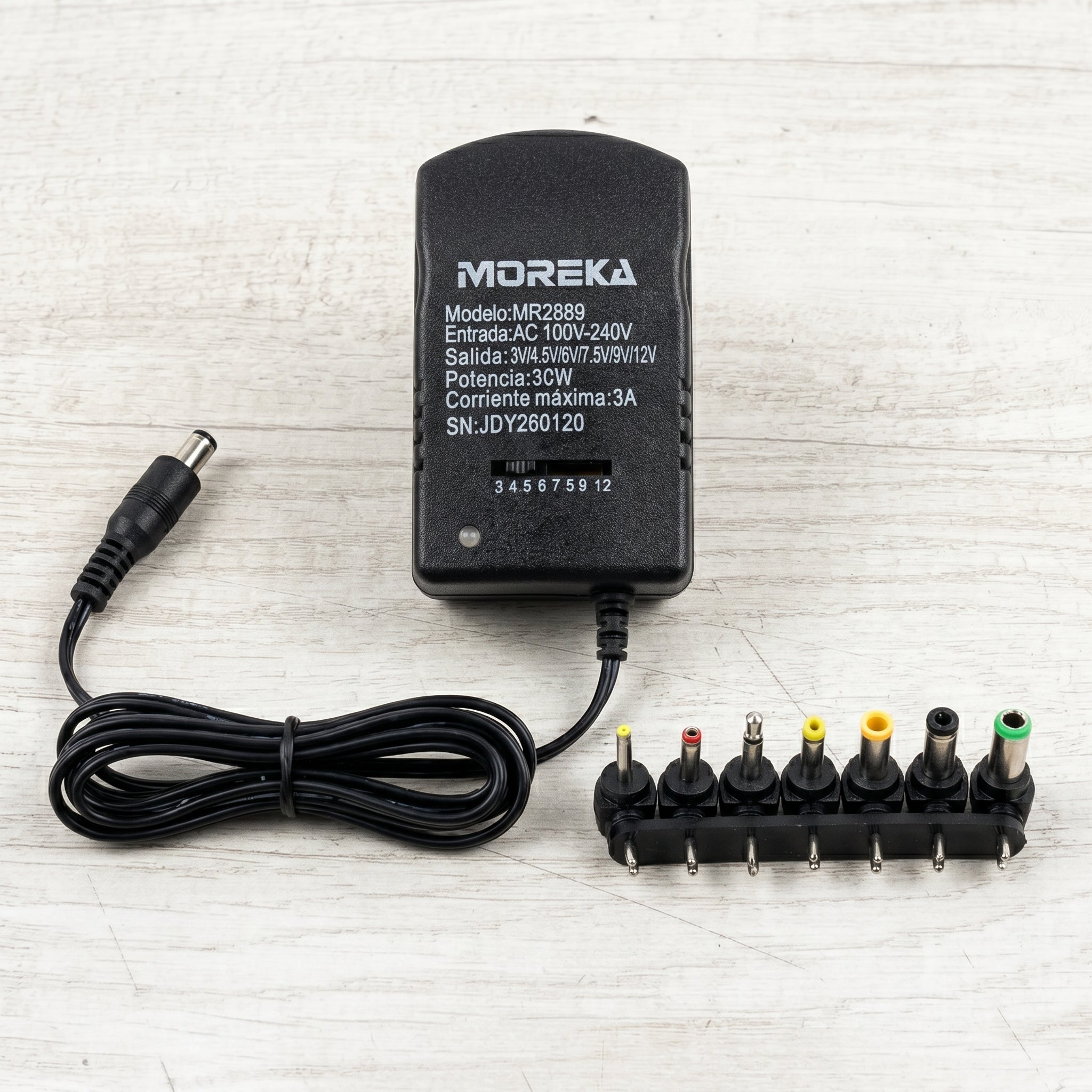 Cargador Universal Moreka MR2889 7 Conectores 3A - Imagen 7