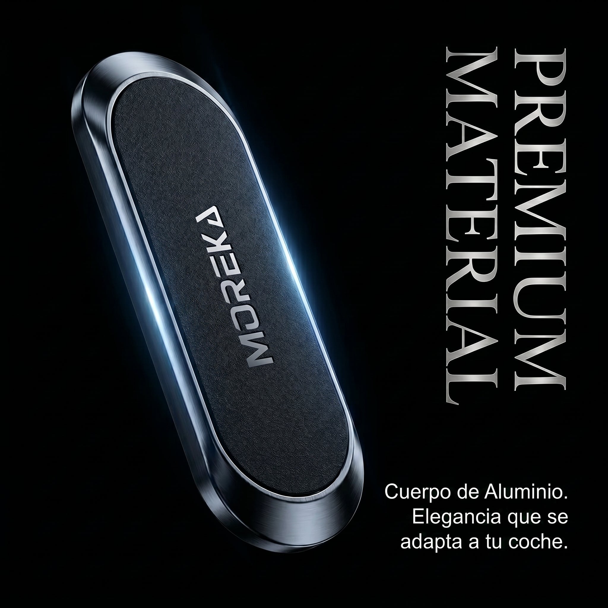 Soporte Magnético para Auto Moreka ZJ-017 Sujeción Fuerte y Compacta para Celular en Coche - Imagen 2