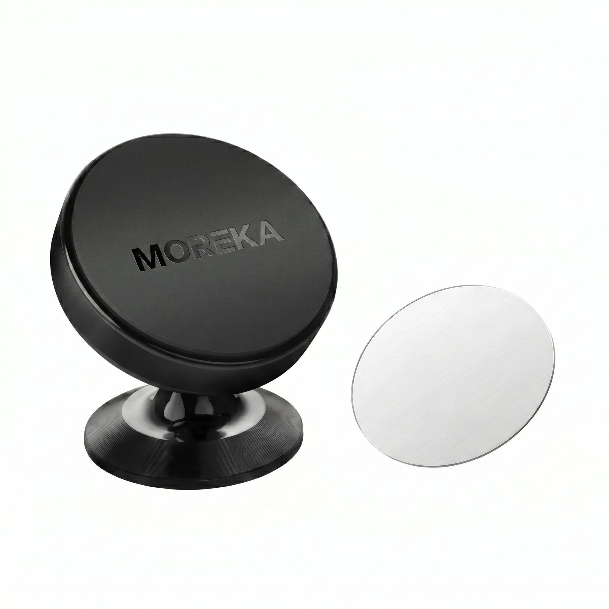Soporte Magnético para Auto Moreka ZJ-019 de Aleación de Aluminio Sujeción 3350Gs Giro 360° Operación con Una Mano Compatibilidad Universal para Todos los Celulares