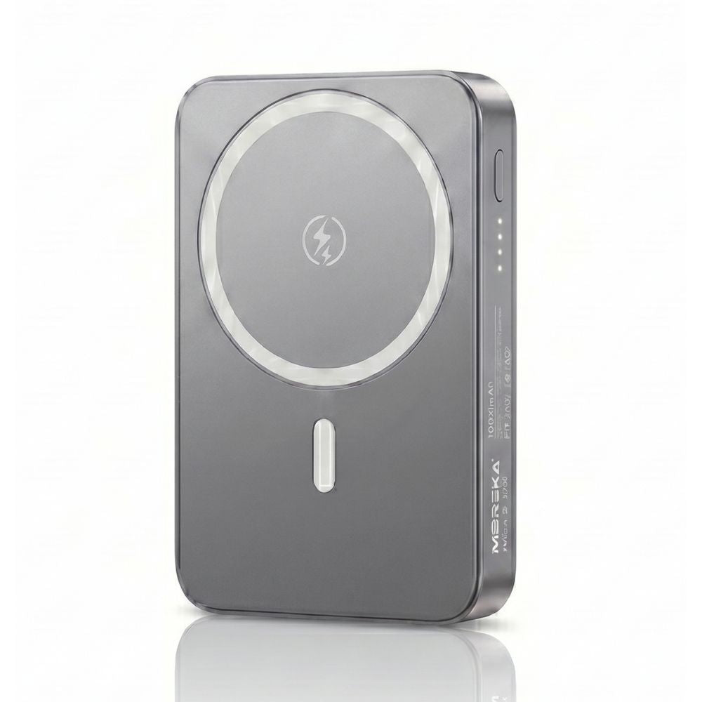 Power Bank Magnético Moreka K109 10000mAh con Carga Rápida Inalámbrica 15W y PD 20W - Imagen 13