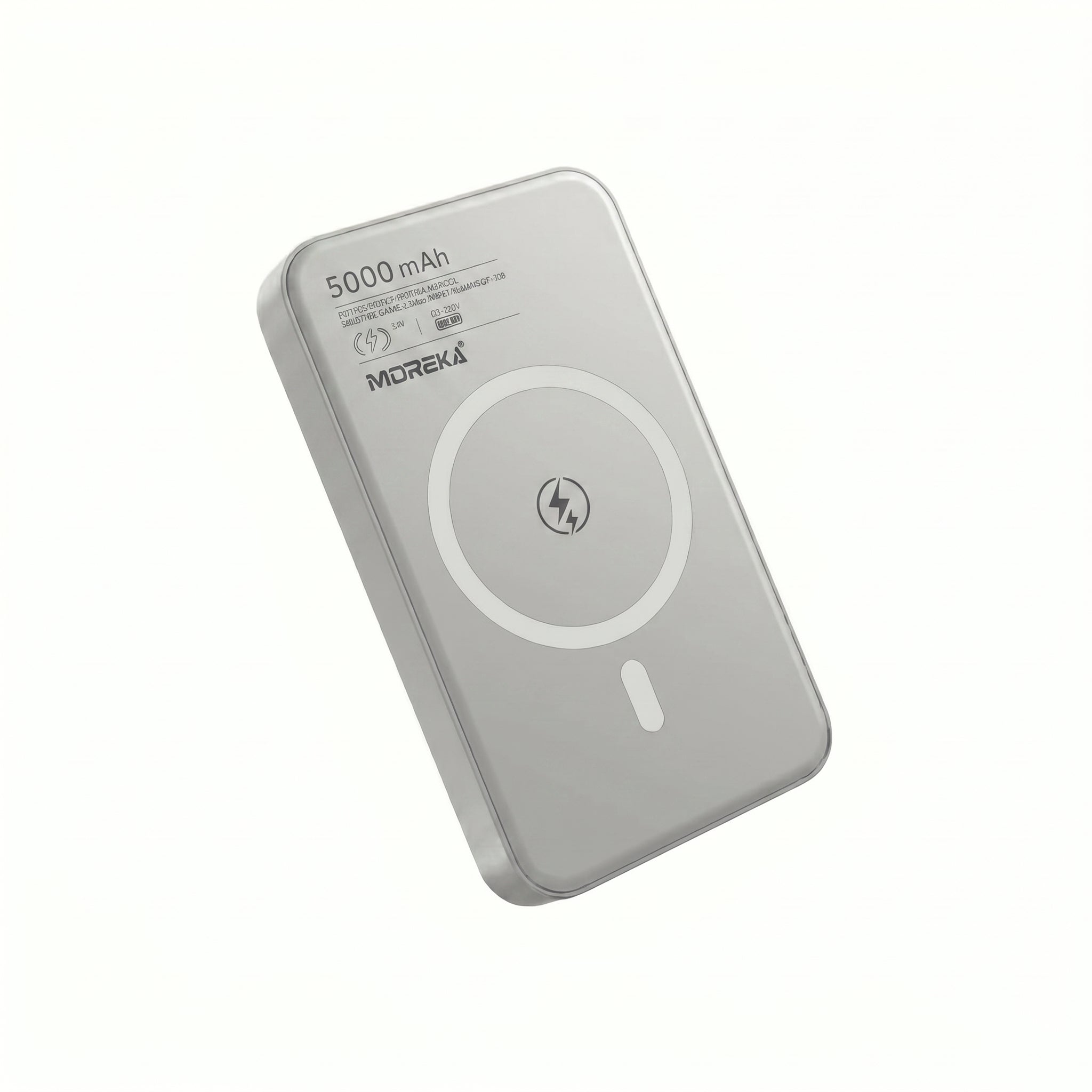Power Bank Moreka K108 Magnético 5000mAh con Carga Rápida PD 20W e Inalámbrica 15W Cargador Portátil Compatible con MagSafe Mini Batería Externa para Viaje en Avión - Imagen 12