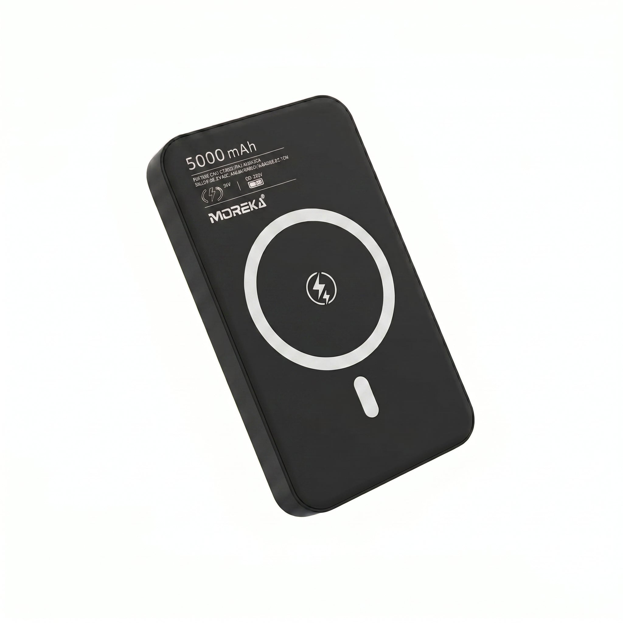Power Bank Moreka K108 Magnético 5000mAh con Carga Rápida PD 20W e Inalámbrica 15W Cargador Portátil Compatible con MagSafe Mini Batería Externa para Viaje en Avión - Imagen 10