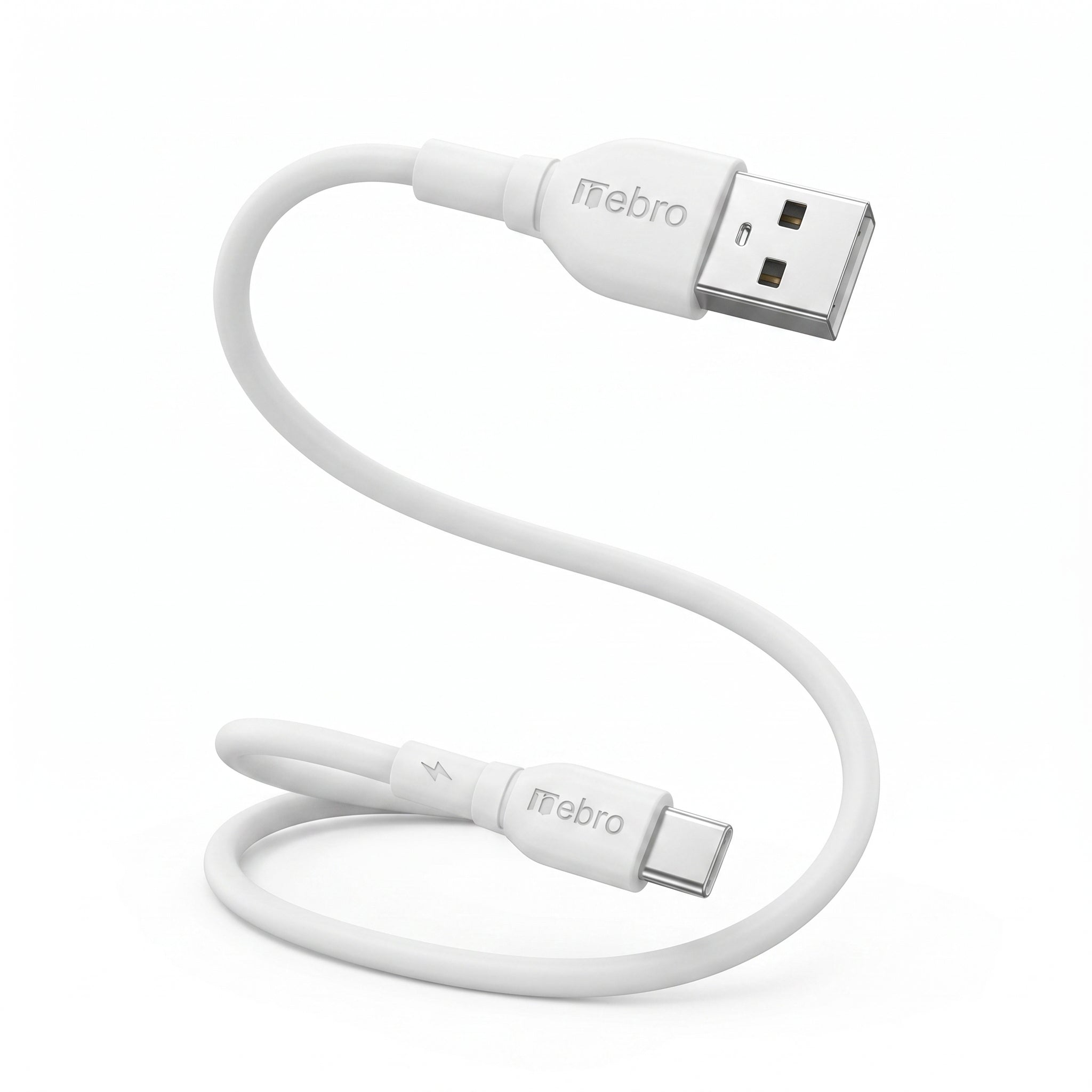 Cable Tipo C NEBRO VC109 12W USB a Tipo C 1 Metro - Imagen 1