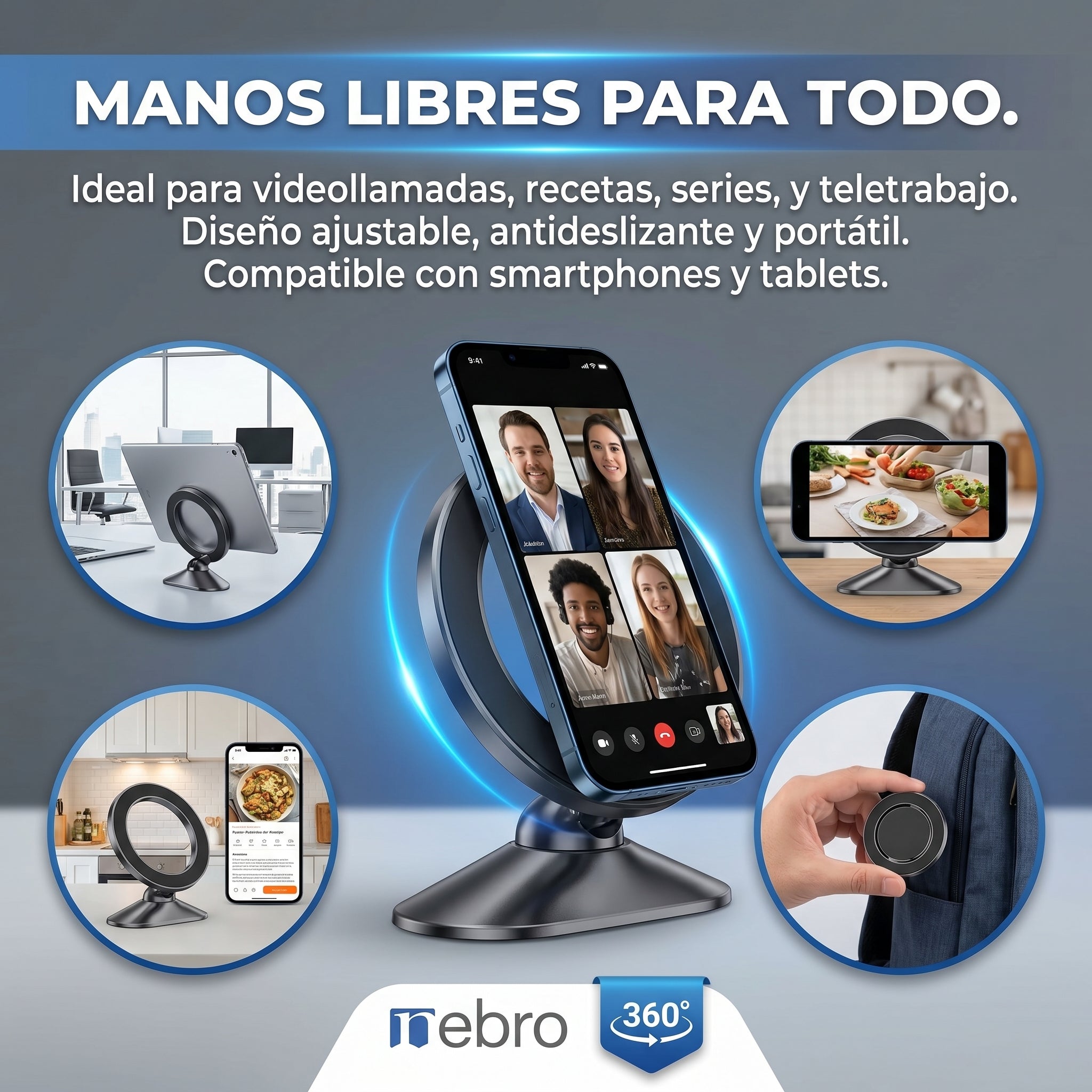 Soporte Bluetooth NEBRO WAT096 - Imagen 6