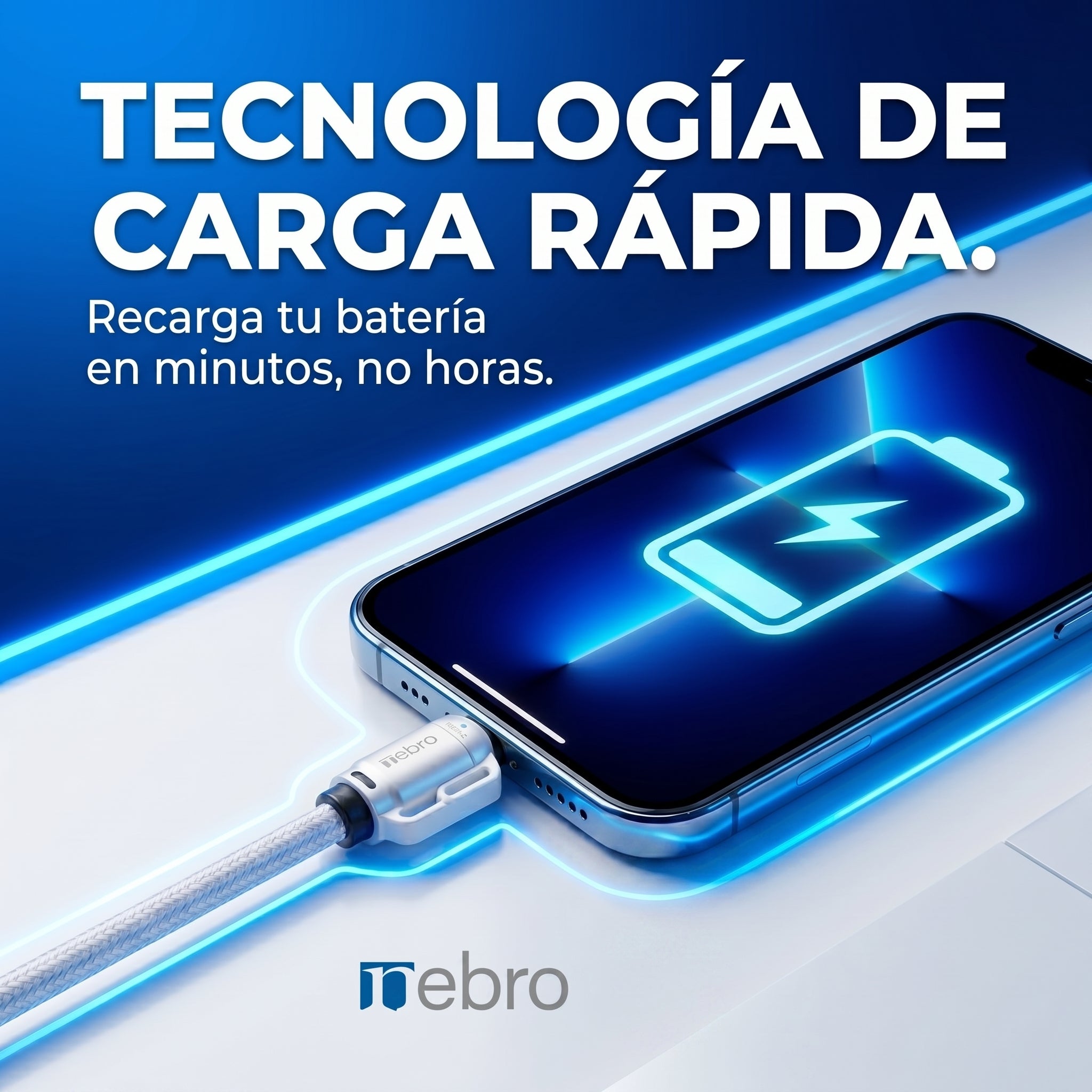 Cable 4 en 1 NEBRO WD307 carga rápida 27W - Imagen 4