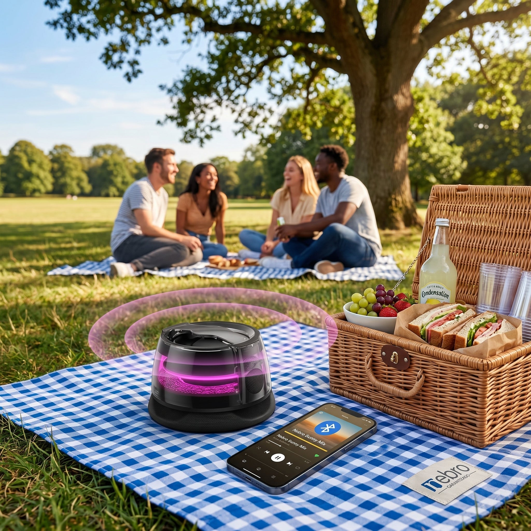 Bocina Bluetooth NEBRO WG150 5W - Imagen 5