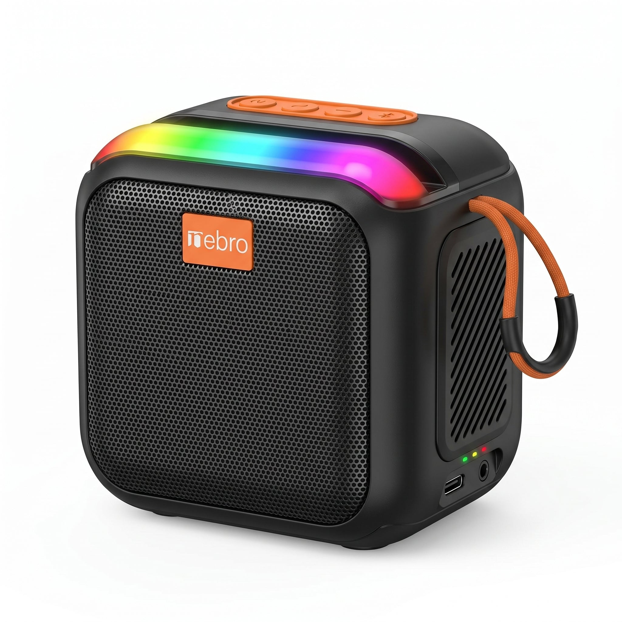 Bocina Inalámbrica Nebro WG-185 Bluetooth 5.3 Sonido Envolvente 360° 8W