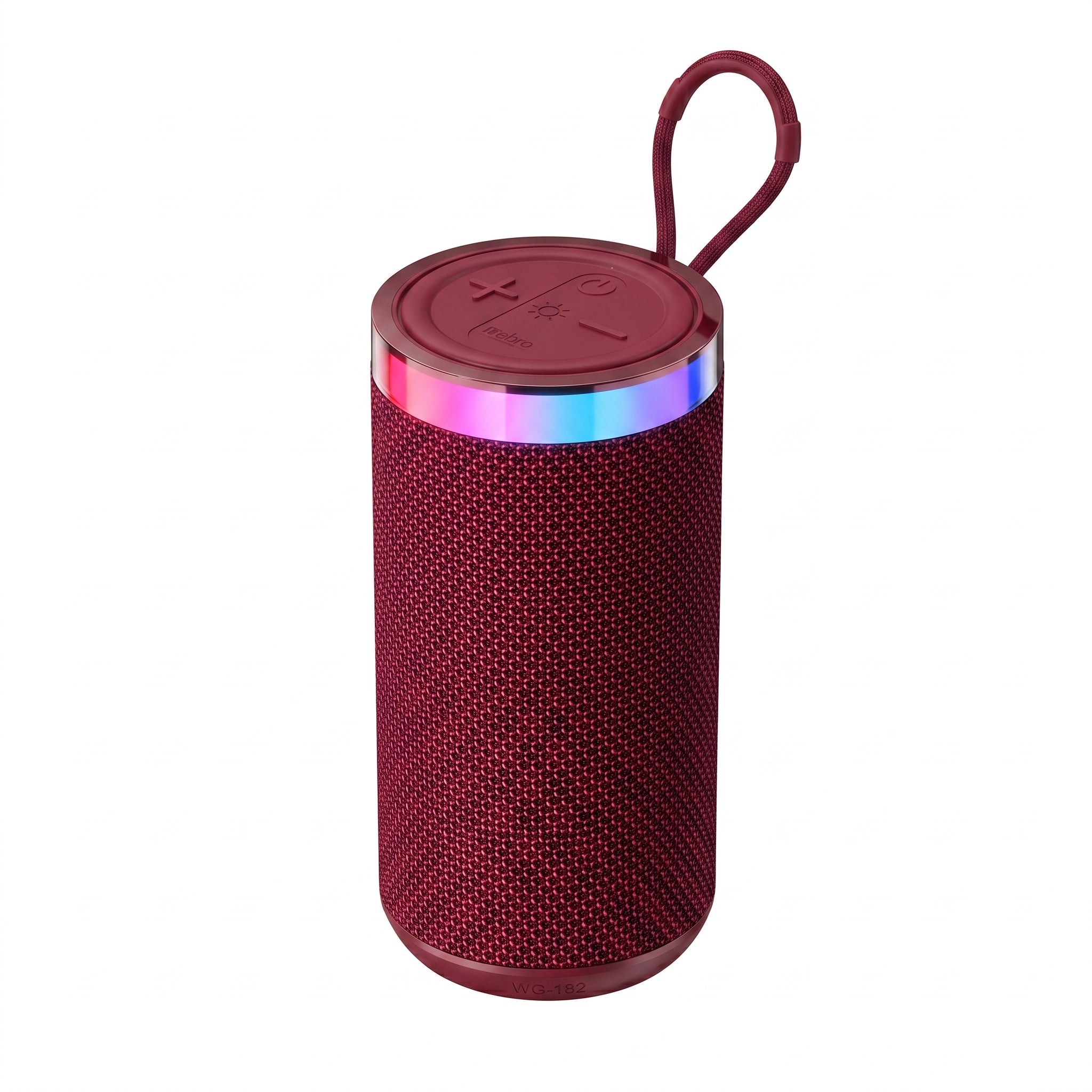 Bocina Bluetooth RGB NEBRO WG182 5W Sonido Envolvente 2000mAh