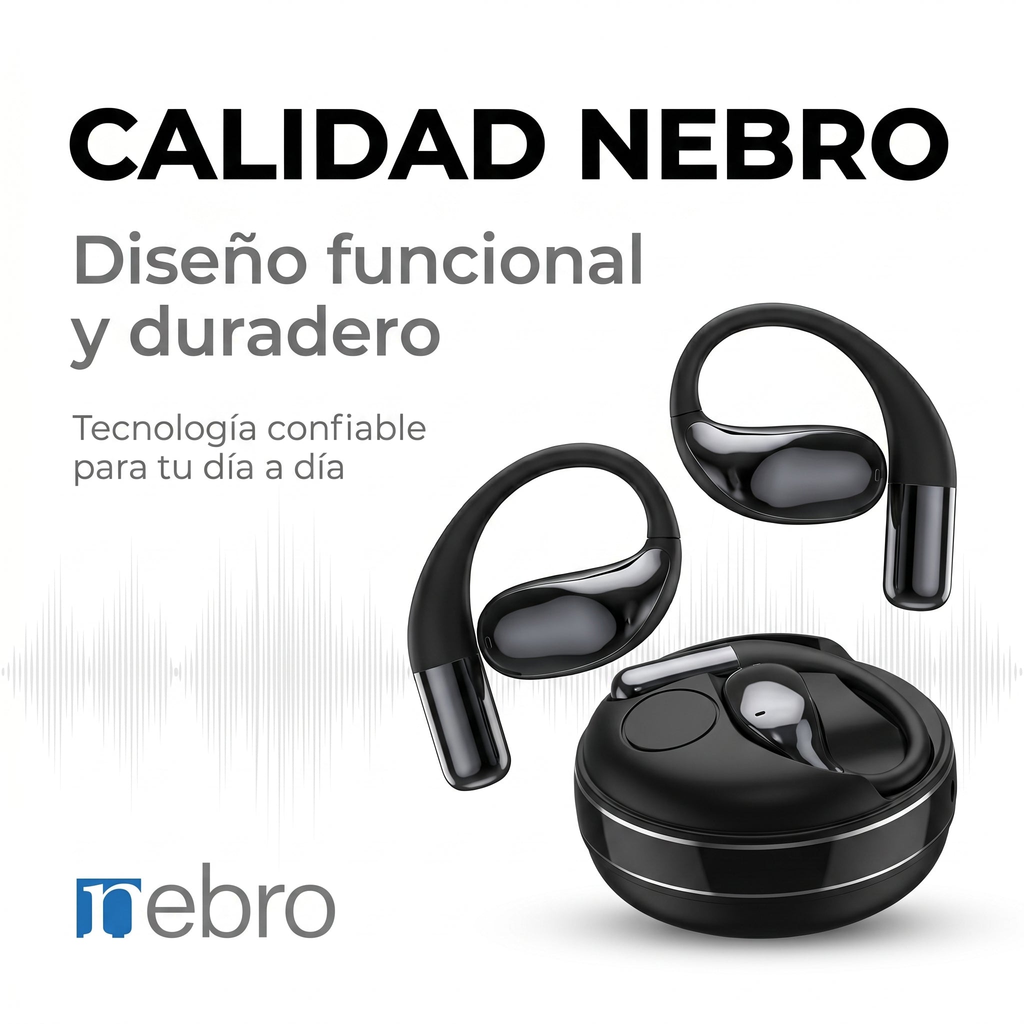 Audífonos Bluetooth NEBRO WE067 - Imagen 2