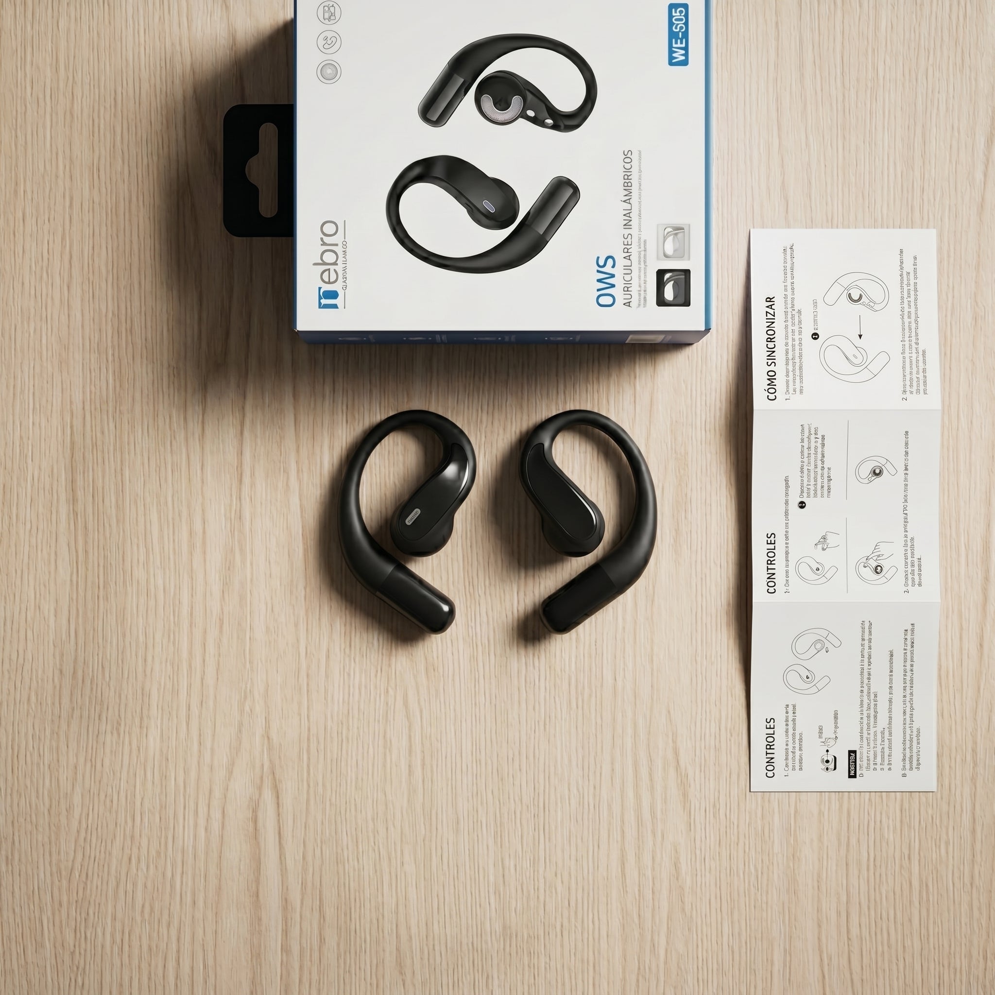 Audífonos Bluetooth OWS NEBRO WE505 Silicona Reducción Ruido Bluetooth 54 - Imagen 7