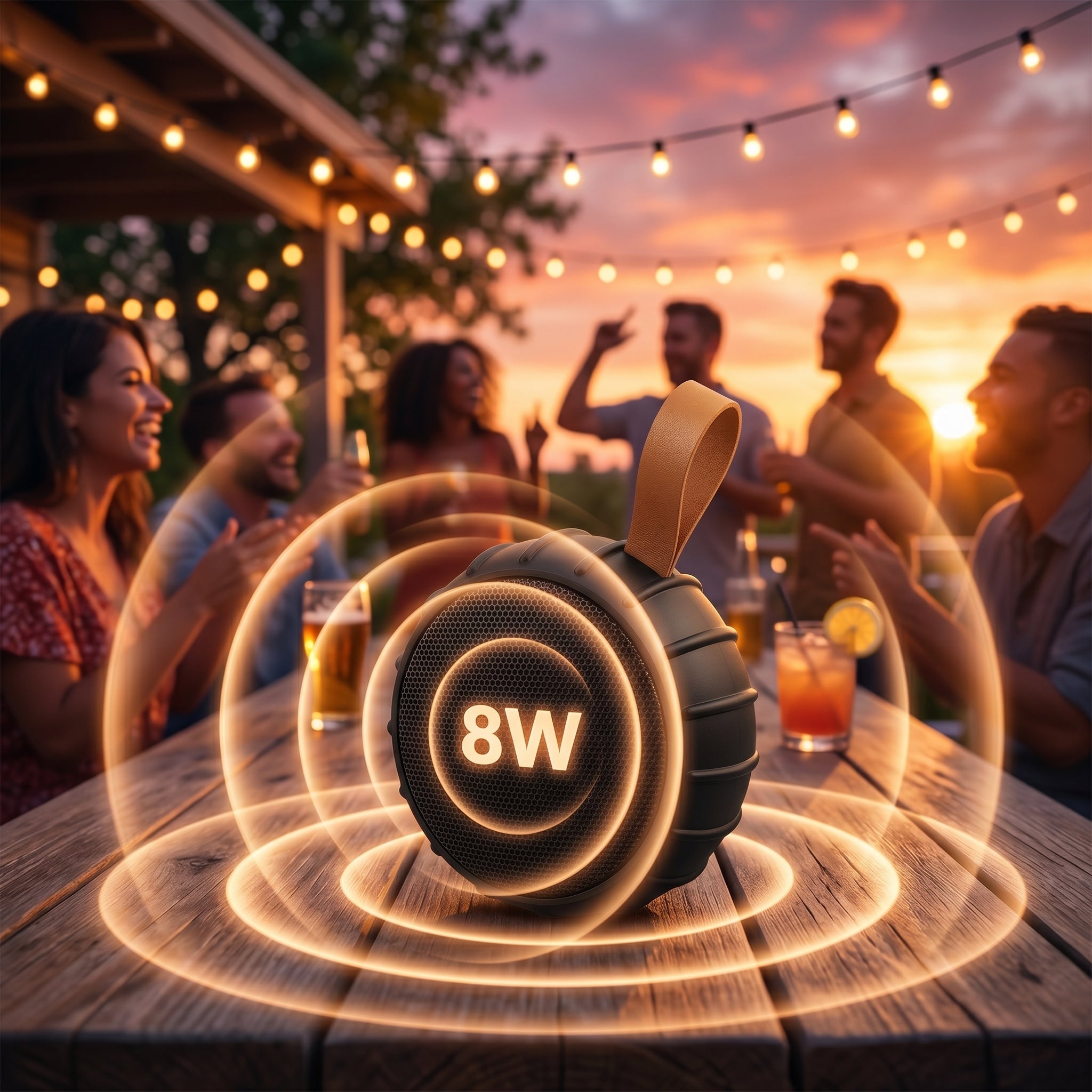 Bocina Bluetooth TWS NEBRO WG132 Bluetooth 53 8W - Imagen 3