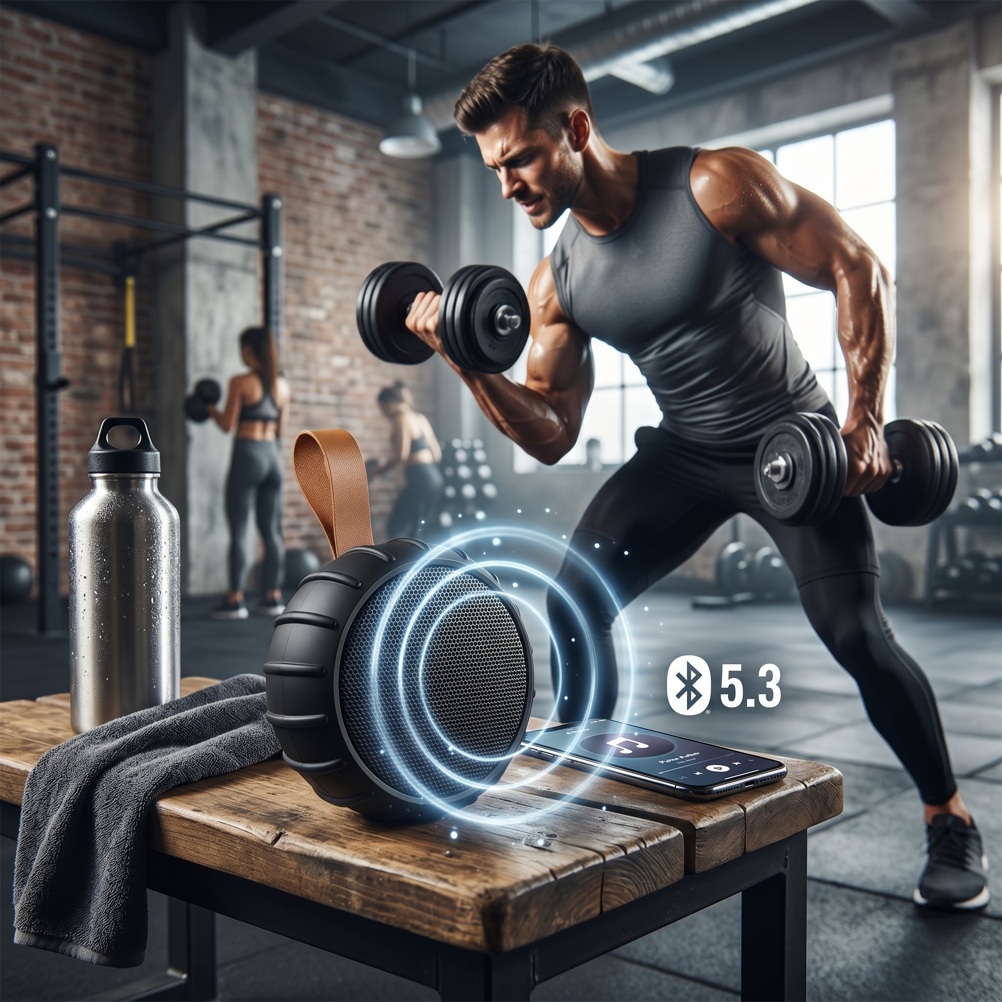 Bocina Bluetooth TWS NEBRO WG132 Bluetooth 53 8W - Imagen 6
