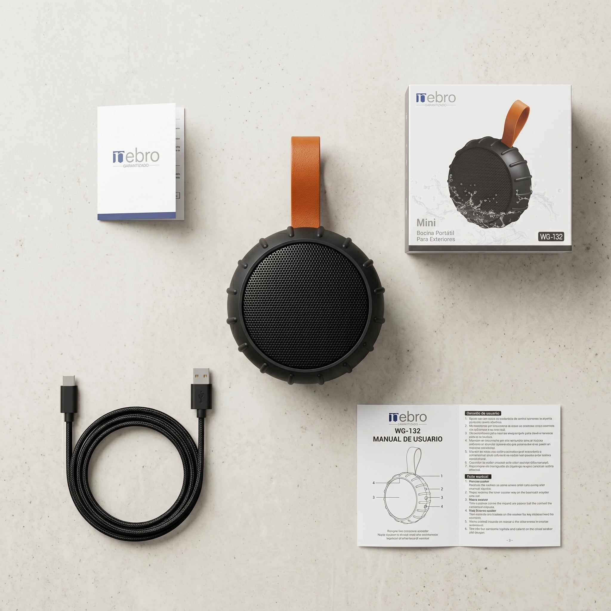 Bocina Bluetooth TWS NEBRO WG132 Bluetooth 53 8W - Imagen 8