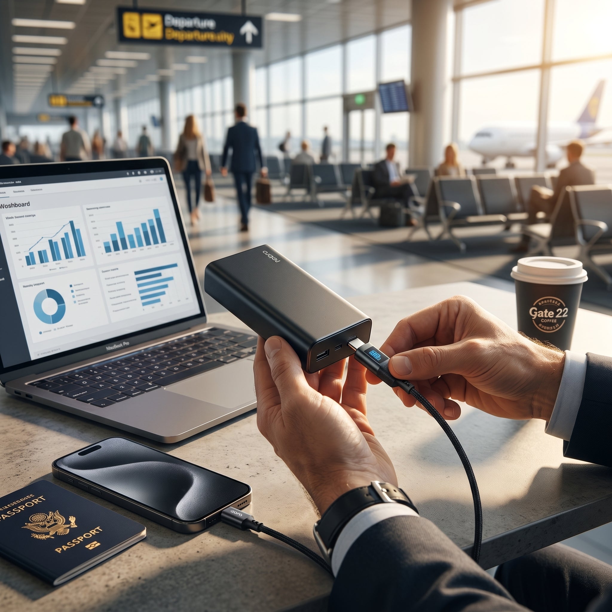 Cable USB Tipo C NEBRO WD117T 100W Carga Rápida y Transferencia de Datos - Imagen 6