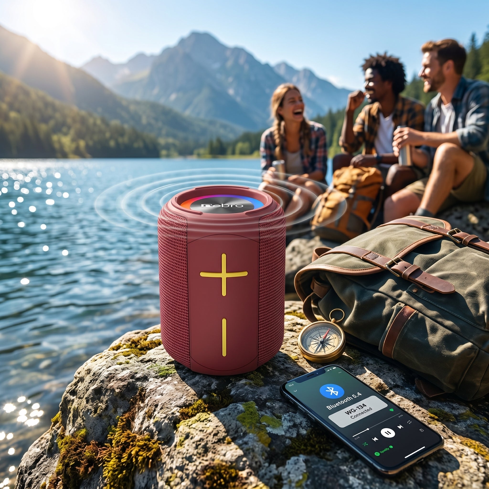 Bocina Bluetooth TWS NEBRO WG134 Bluetooth 54 8W - Imagen 6