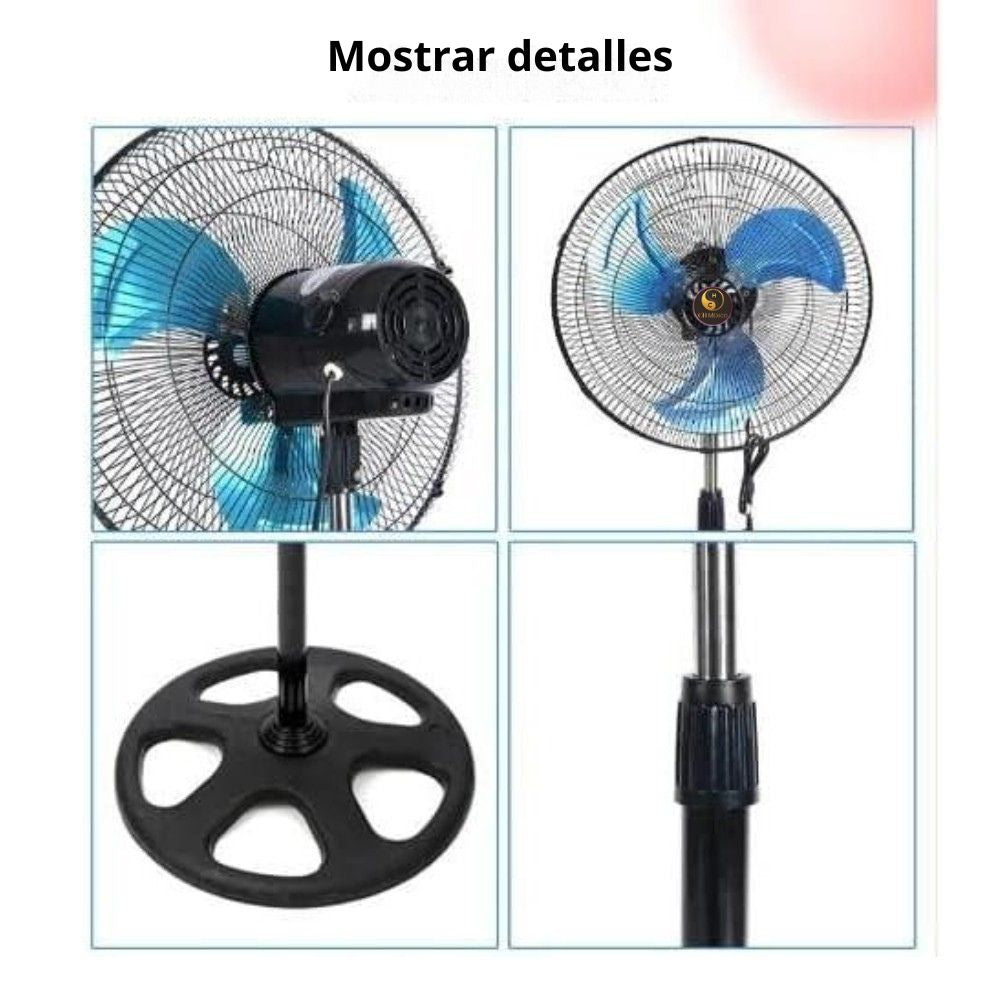 Ventilador alta velocidad de 18 pulgadas, Ajustable DGM-291F - Imagen 3