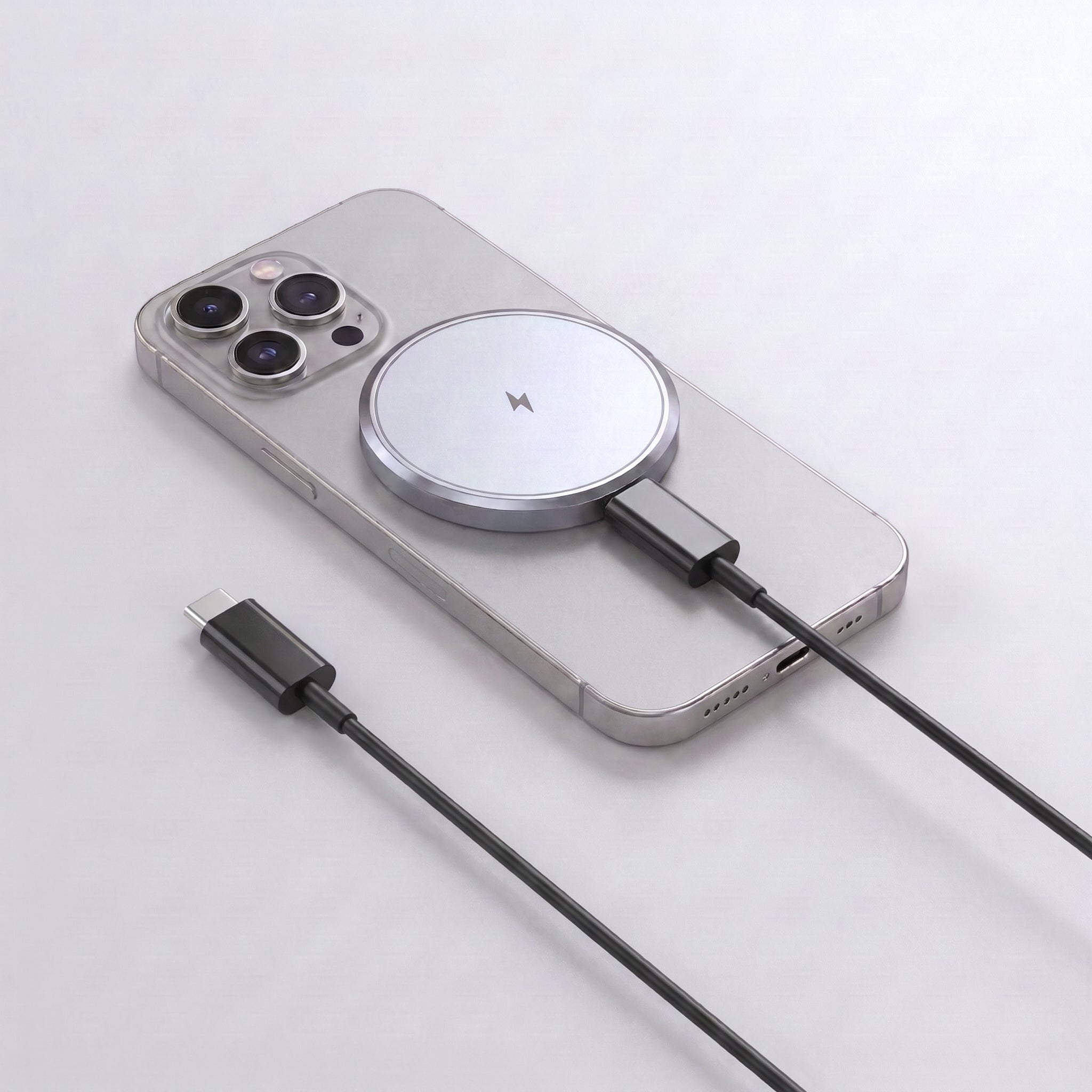 Cargador MagSafe Nebro VGA-058 15W magnético - Imagen 5