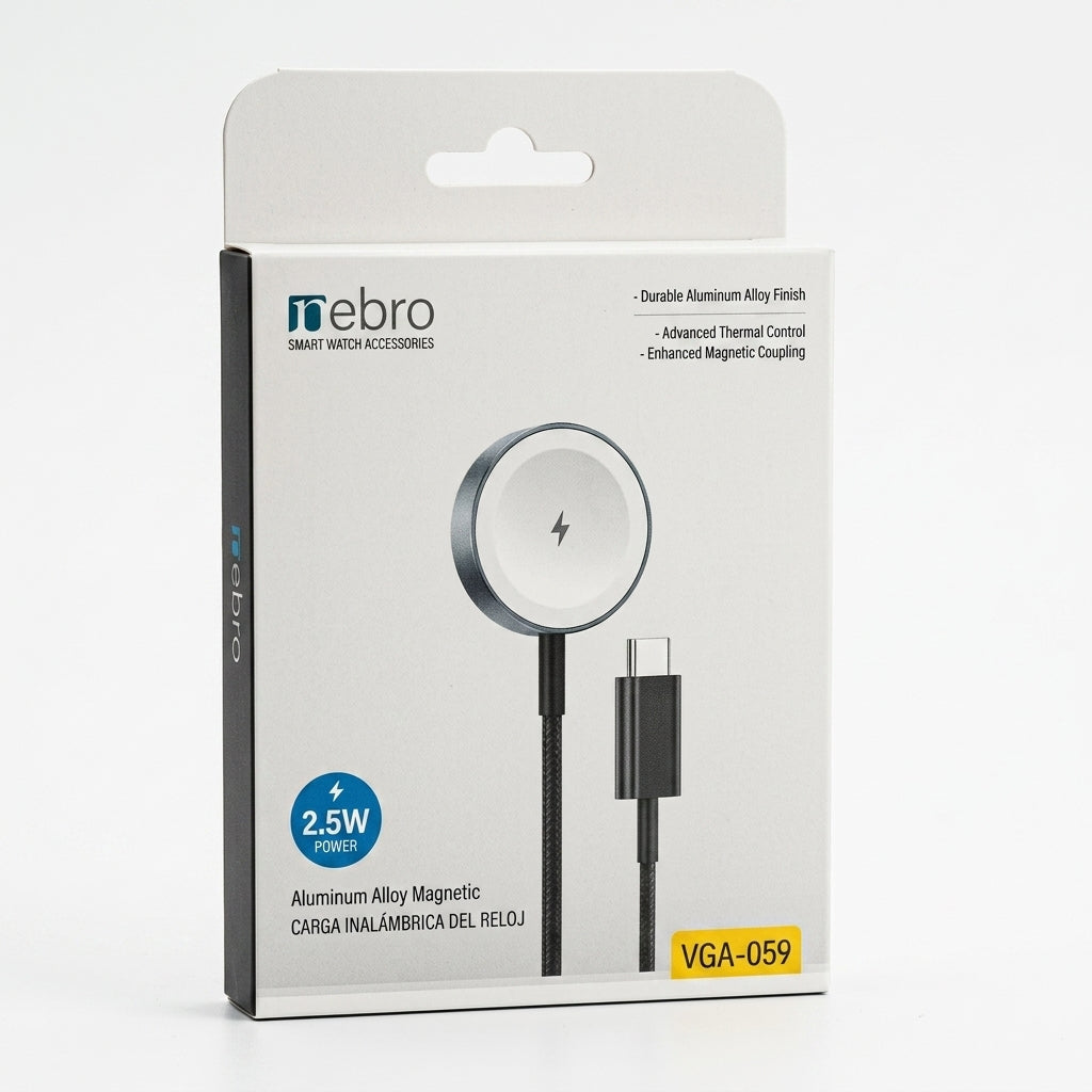 Cable MagSafe 2.5W Nebro VGA-059 Cargador para Reloj - Imagen 3