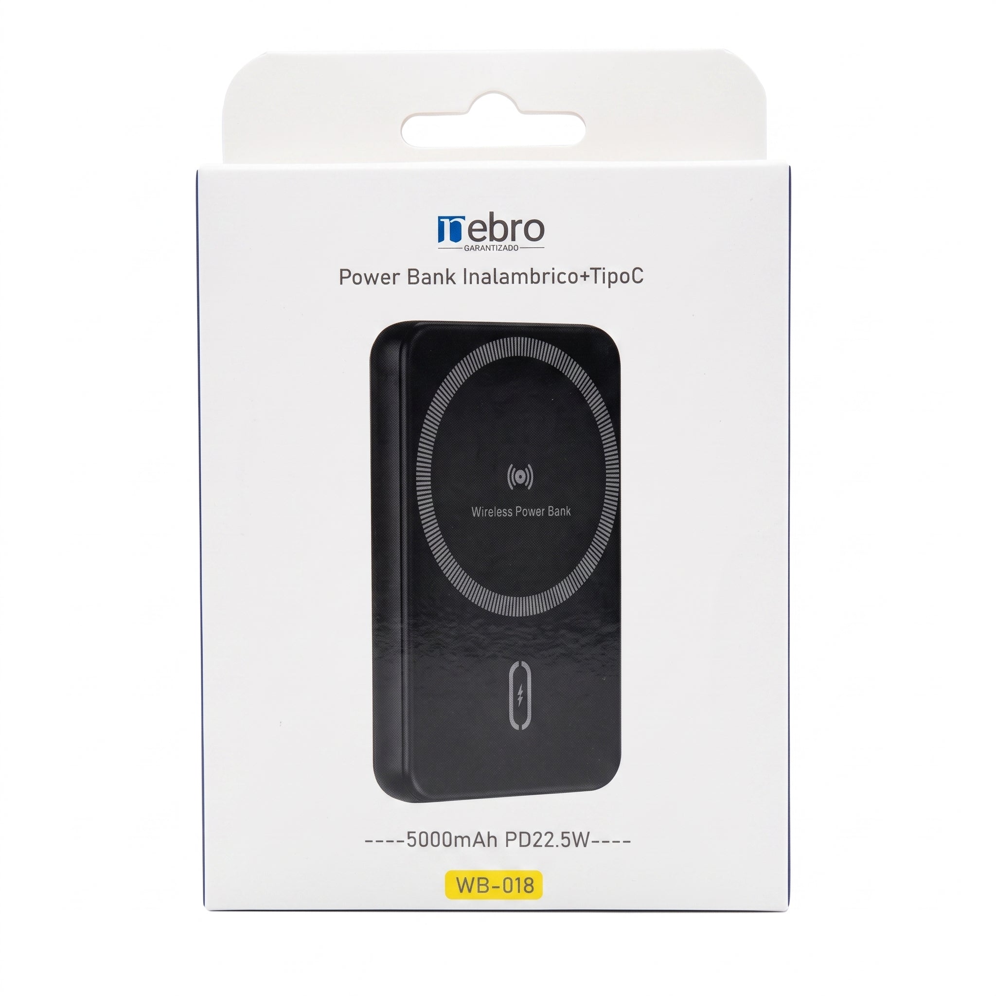 Power Bank Bateria Portátil NEBRO WB-018 5000mAh Carga Rápida PD 22.5W - Imagen 11