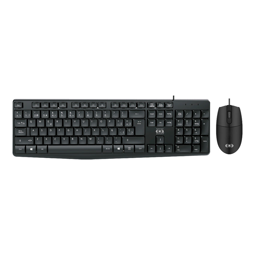 Teclado y Mouse Alámbrico Delgado CE-WS790 Control Expert - Imagen 1