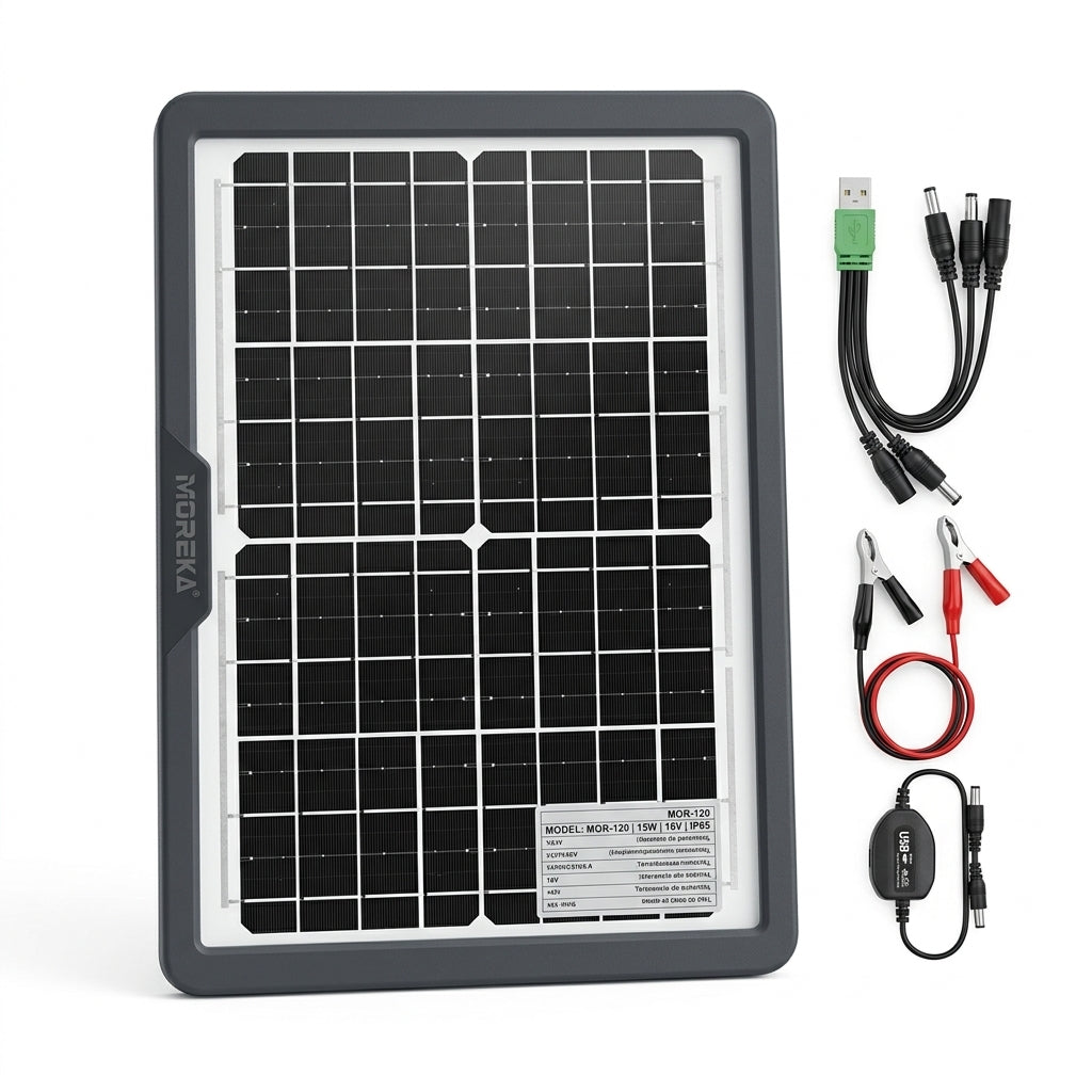 Panel Solar Portátil Moreka MOR-120