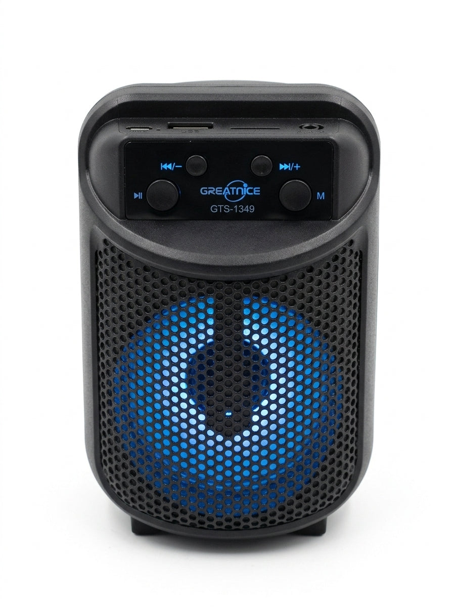 Bocina Bluetooth Recargable Greatnice GTS-1349 Inalámbrica USB RADIO FM 5W - Imagen 9