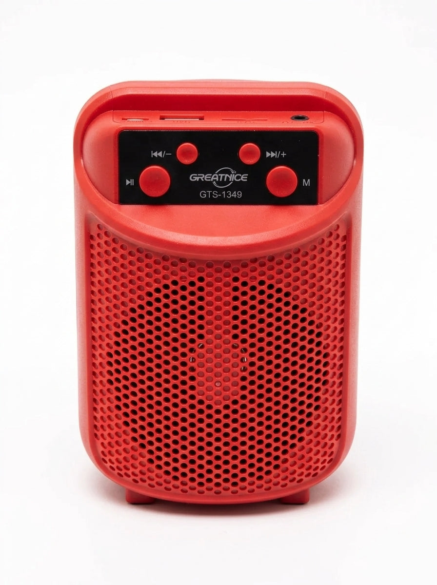 Bocina Bluetooth Recargable Greatnice GTS-1349 Inalámbrica USB RADIO FM 5W - Imagen 10