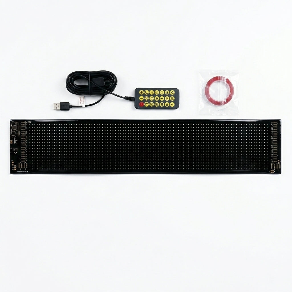 Letrero LED Flexible personalizable BUYTITI AZMQ062