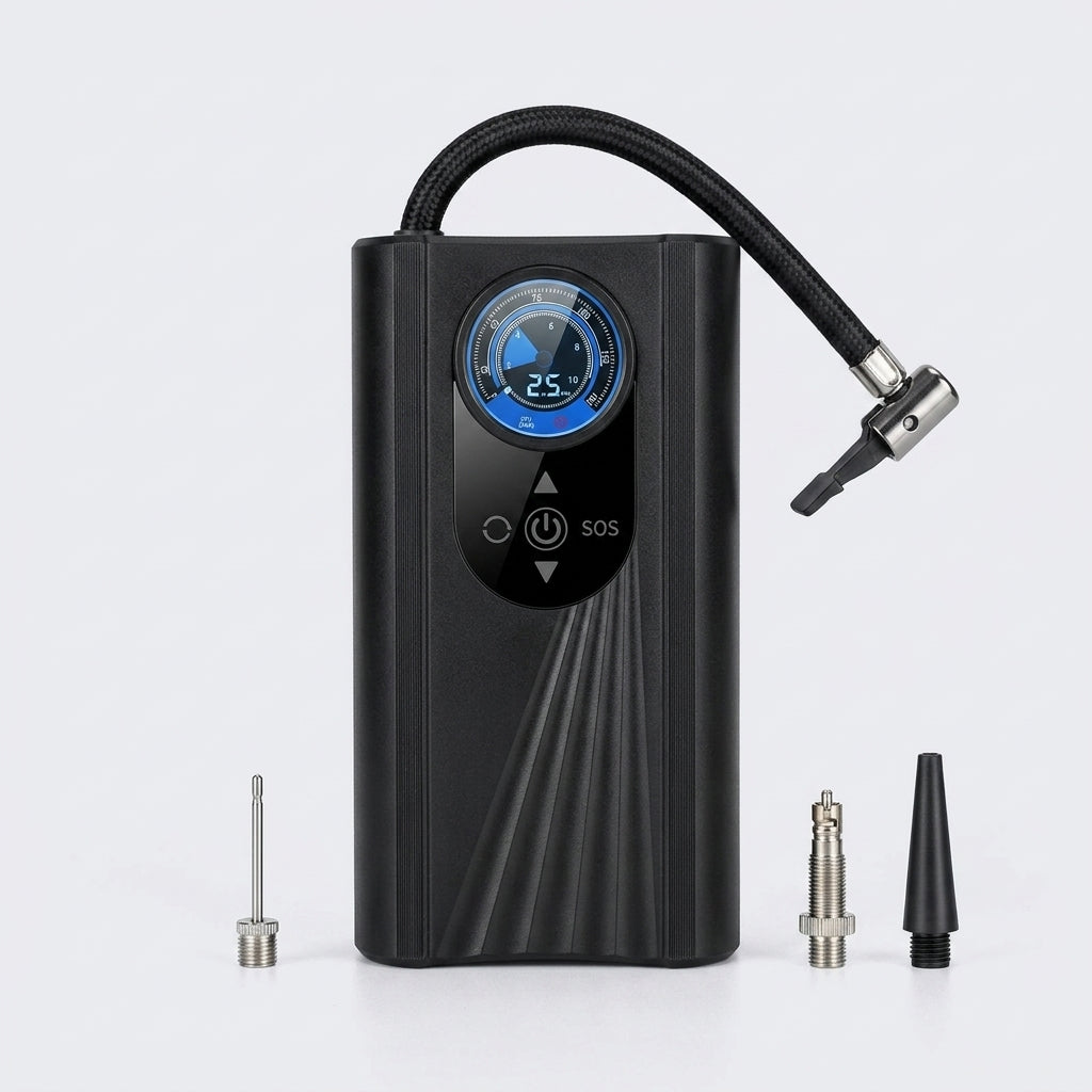 Bomba de Aire Electrica para automóvil BUYTITI MR-929 - Imagen 1