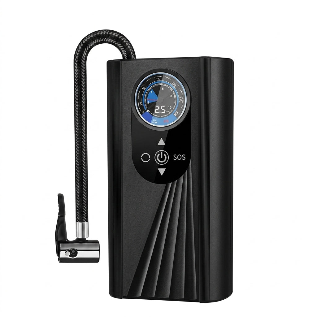Bomba de Aire Electrica para automóvil BUYTITI MR-929 - Imagen 2