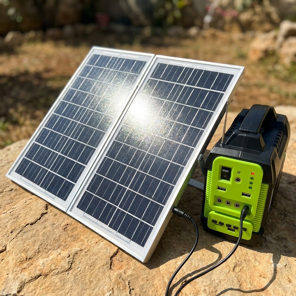 Sistema de Iluminación Solar MOR-C88FM: Luz y música MOREKA - Imagen 3