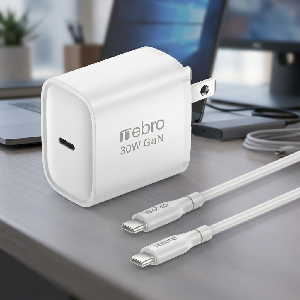 Cargador GaN 30W Nebro VGA-053T - Imagen 5