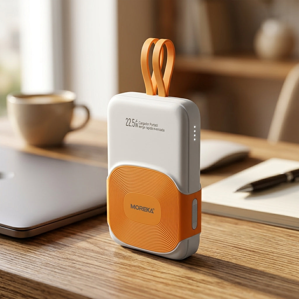 Batería Portátil Moreka K113 PD22.5W 10000mAh: - Imagen 4