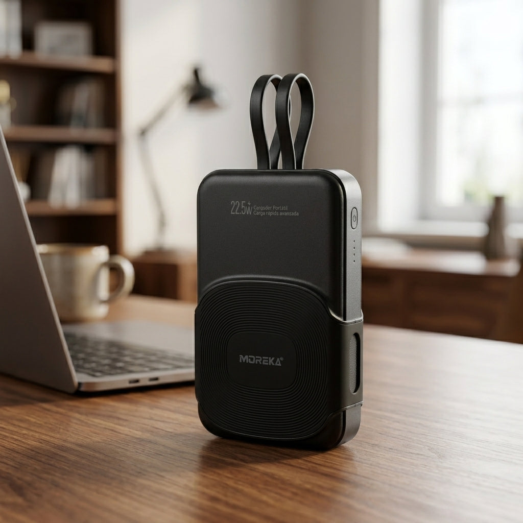 Batería Portátil Moreka K113 PD22.5W 10000mAh: - Imagen 5