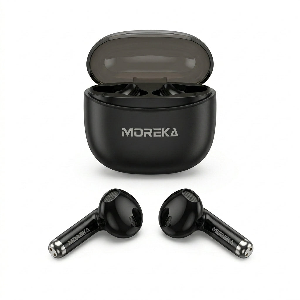 Audífonos Inalámbricos MOREKA E605 25 horas de autonomía Hi-Fi — Bluetooth 5.3 TWS