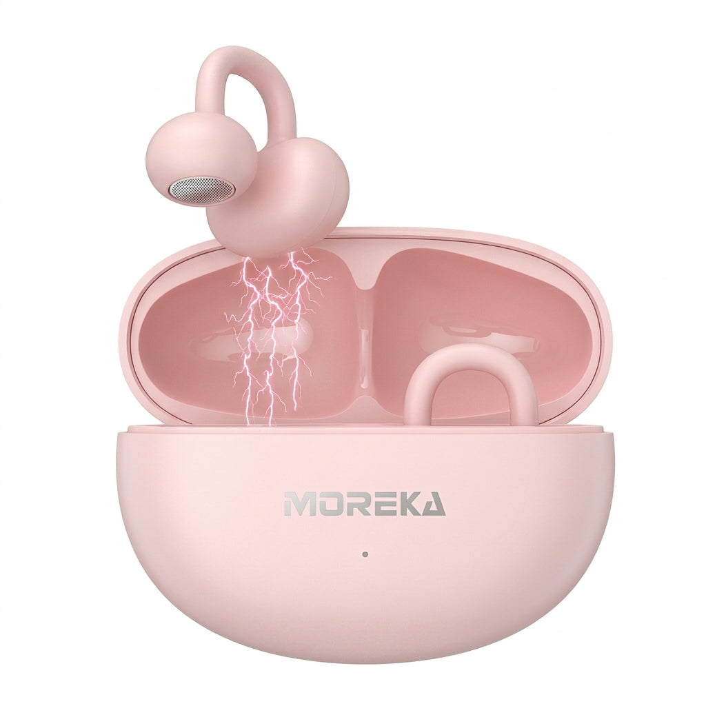 Audífonos Inalámbricos MOREKA E606 Sonido Hi-Res y control táctil — Bluetooth 5.3 TWS - Imagen 3