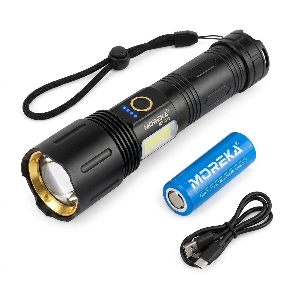 Linterna Recargable LED MOREKA MT-019 Alta potencia
