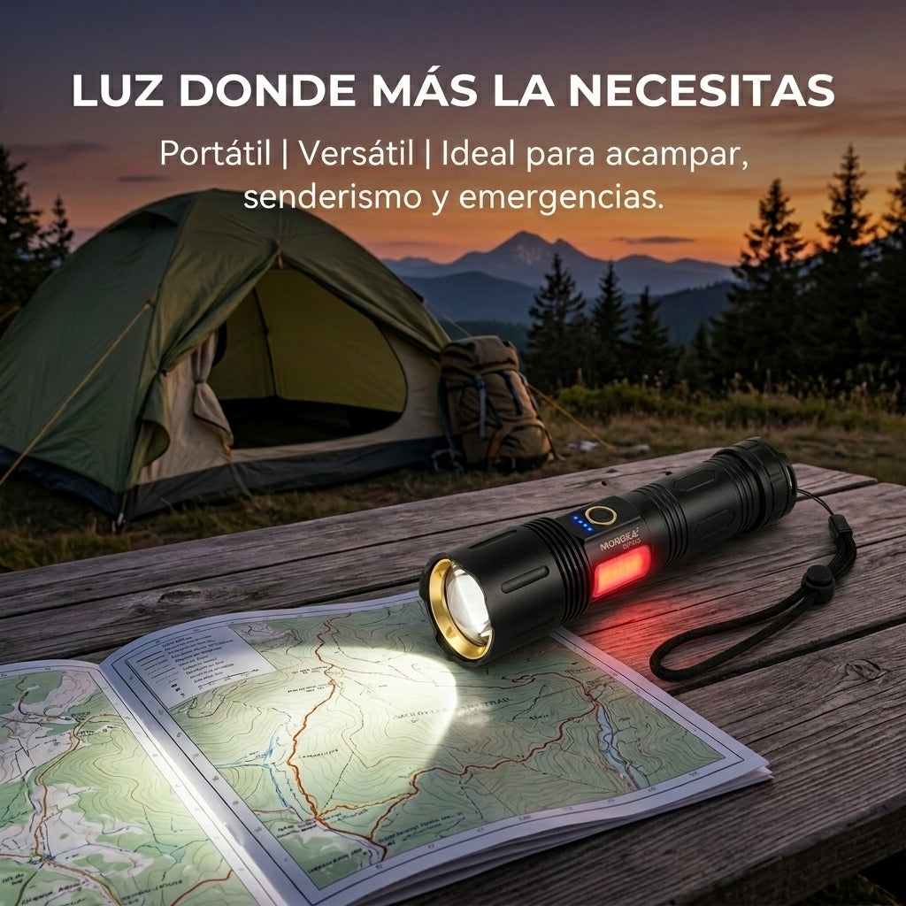 Linterna Recargable LED MOREKA MT-019 Alta potencia - Imagen 3