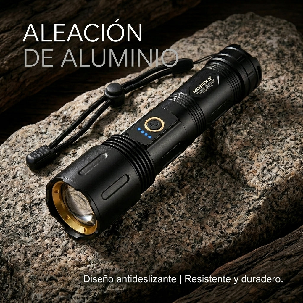 Linterna Recargable LED MOREKA MT-019 Alta potencia - Imagen 4