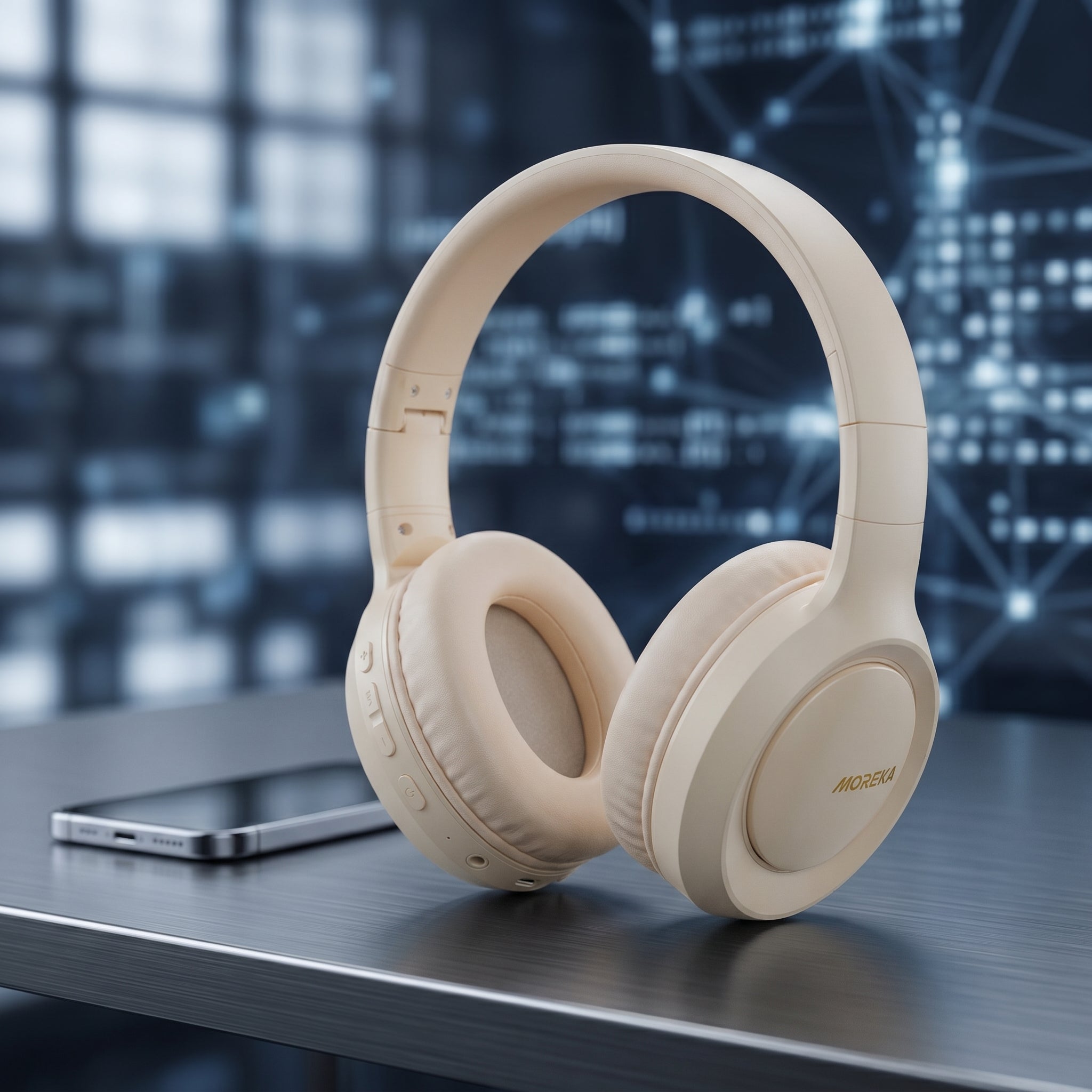 Audífonos Inalámbricos Moreka BL019 ANC 19hrs Batería — Bluetooth 5.3 TWS - Imagen 10